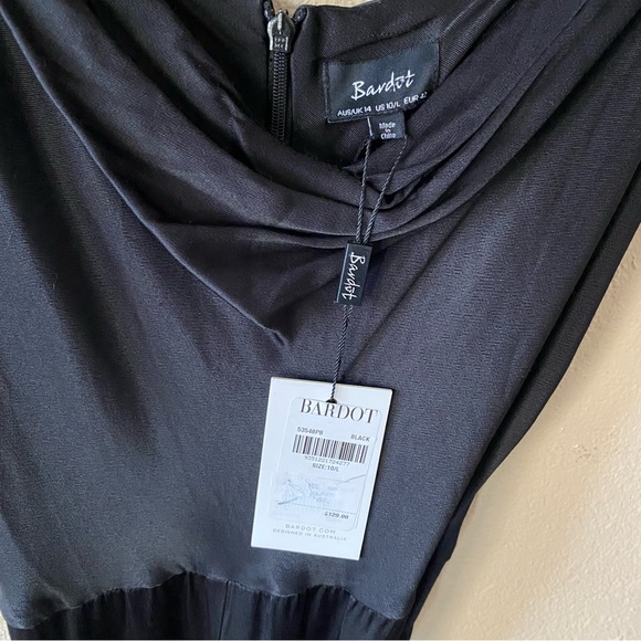 Bardot Silky Strappy Side Slit Jumpsuit - Picture 7 of 11